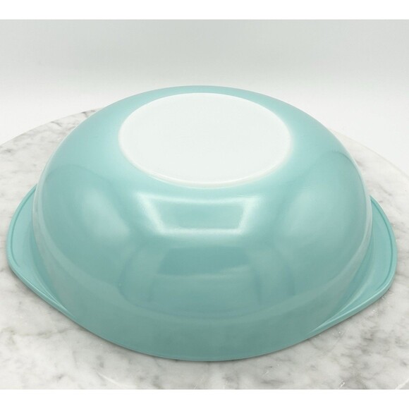 Pyrex UFO Atomic Casserole & Warmer Original Box #924CM 2 Quart RARE 1950s - Picture 16 of 16